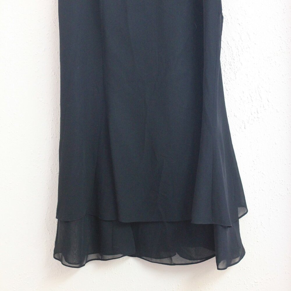 #420 Adrianna Papell Evening Essentials Black Skirt Size 14P - Picture 2 of 7